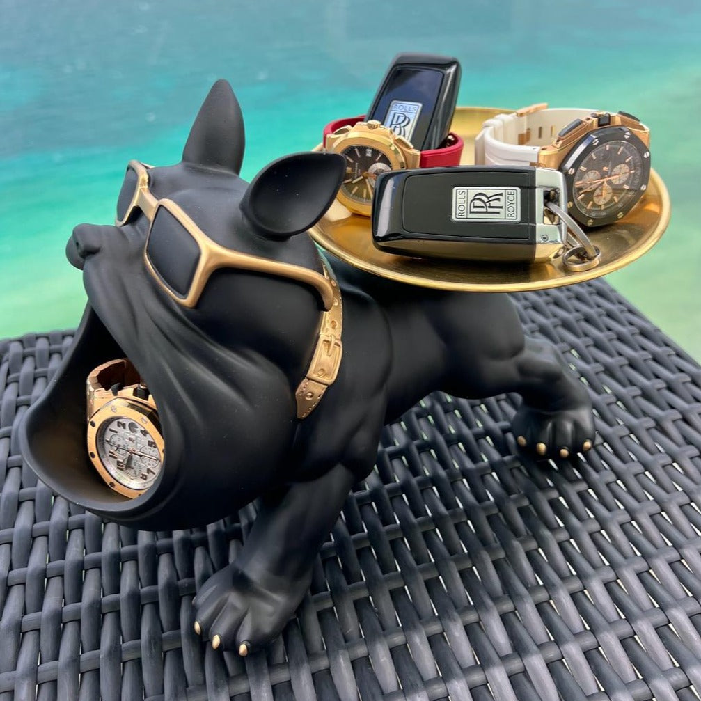 Bulldog Bodybuilder Aufbewahrungstablett – Stilvolles Design Mit Praktischer Funktion 3