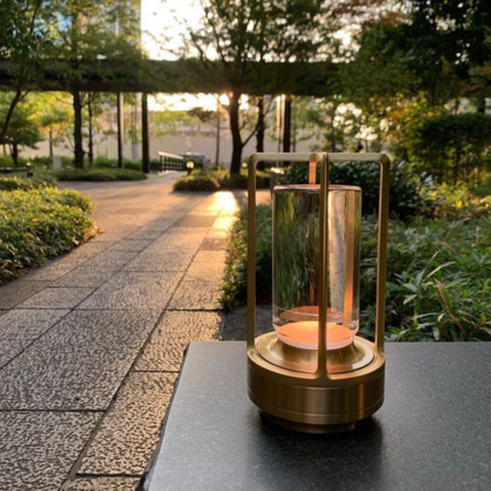 **Casa Nordic Kristalllaterne – Elegante Kabellose Tischlampe** 8