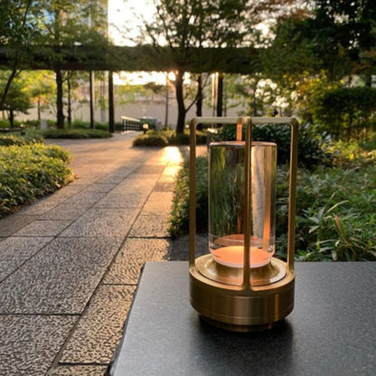 **Casa Nordic Kristalllaterne – Elegante Kabellose Tischlampe** 8