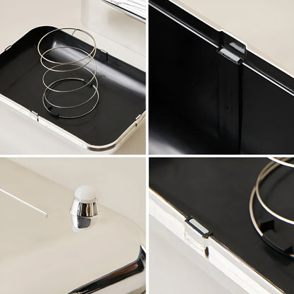 CaseDeluxe Spiegelbox Gold – Stilvolle Aufbewahrung für Taschentücher 6