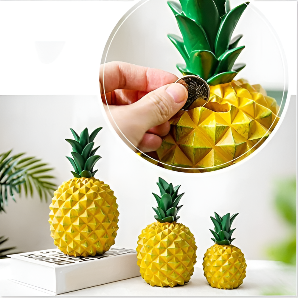 Cash Crop Ananas-Sparschwein – Stilvolle Eleganz Für Ihr Sparen 3