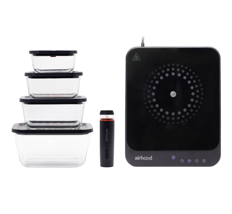 Cook & Seal-Paket Induktionsherd – Effizientes Kochen Mit Frischen Lebensmitteln 1