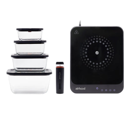 Cook & Seal-Paket Induktionsherd – Effizientes Kochen Mit Frischen Lebensmitteln 1