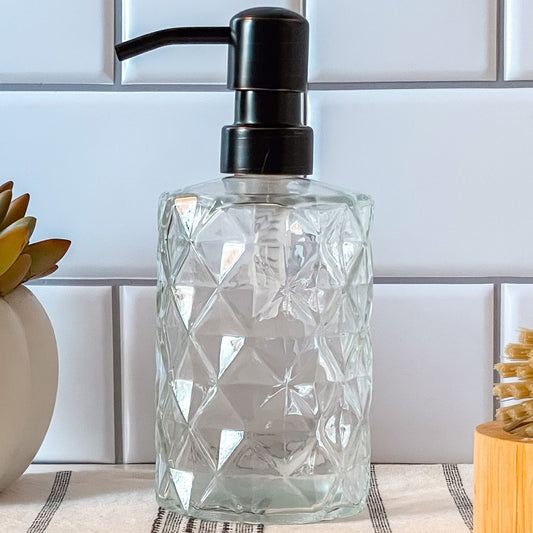 Coronet Runde Diamant Flüssigseifenspender – Stilvolles Design Für Ihr Zuhause 0