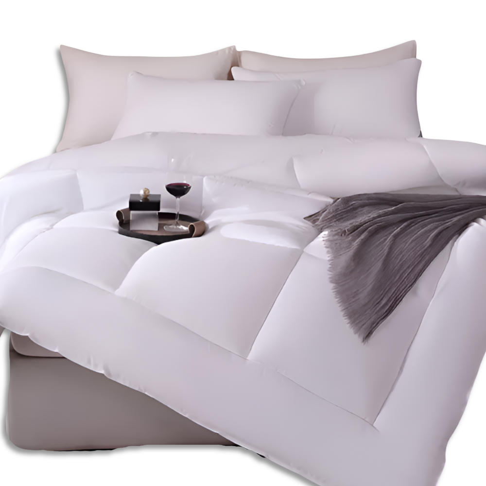 CoziPlain Karierte Bettwäsche Polyester – Atmungsaktive Eleganz Für Jeden Komfort 10