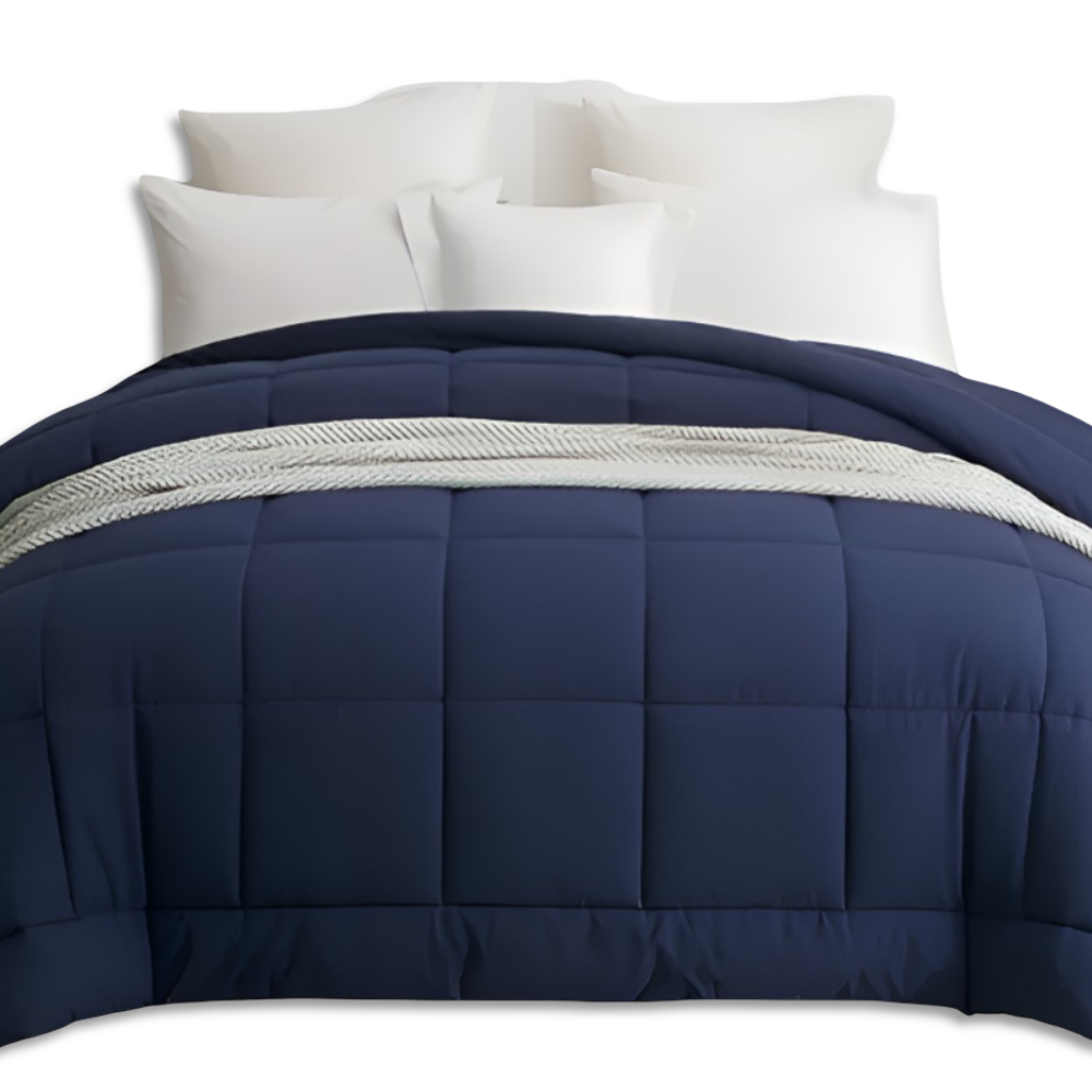 CoziPlain Karierte Bettwäsche Polyester – Atmungsaktive Eleganz Für Jeden Komfort 11