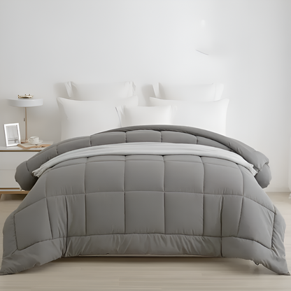 CoziPlain Karierte Bettwäsche Polyester – Atmungsaktive Eleganz Für Jeden Komfort 8