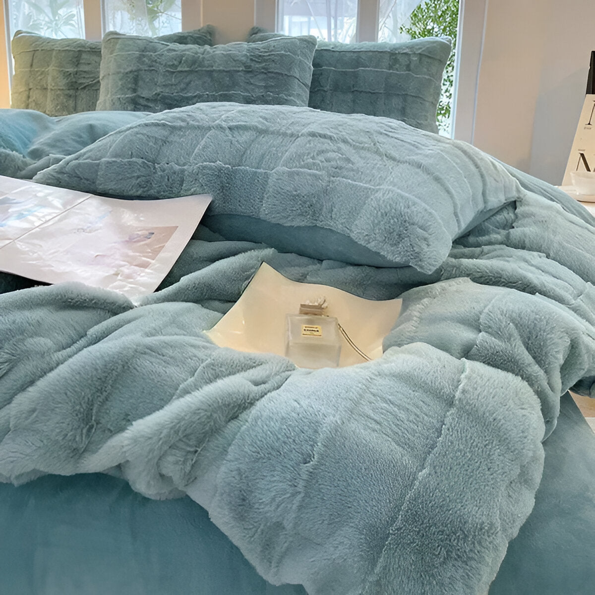 CoziVelour Bettwäsche Fleece – Luxuriöse Weichheit für Jedes Schlafzimmer 9