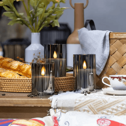 Cozio LED-Kerzen Set – Flammenlose Lichtquelle Für Gemütliche Abende 2