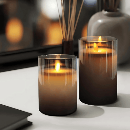 Cozio LED-Kerzen Set – Flammenlose Lichtquelle Für Gemütliche Abende 4