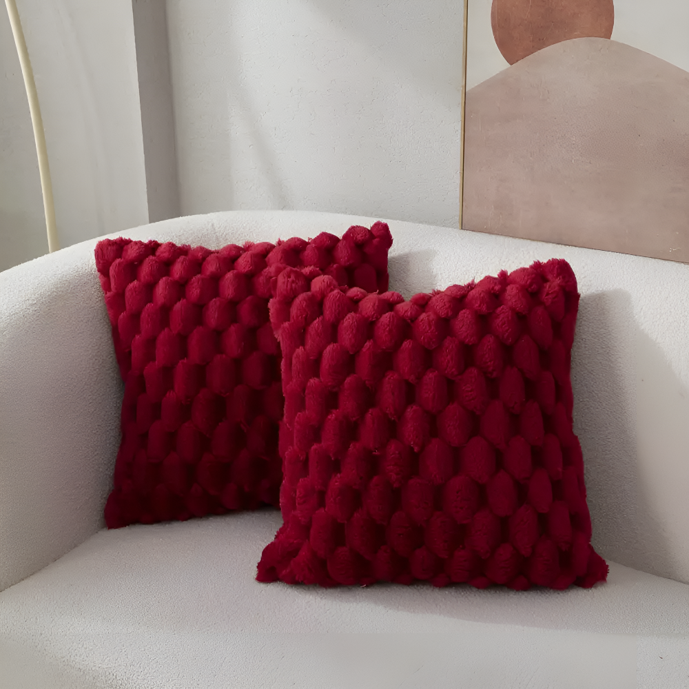CozyWeave Kissenbezug 50x50cm – Flauschige Umarmung Für Ihr Zuhause 2