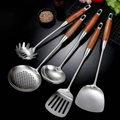 Culina Luxe Edelstahlküchenutensilienset – Elegante Utensilien Für Perfekte Kochmomente 3