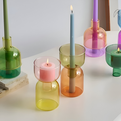 Cylind Kerzenhalter Glas Zylinder – Stilvolle Dekoration Für Gemütliche Abende 5