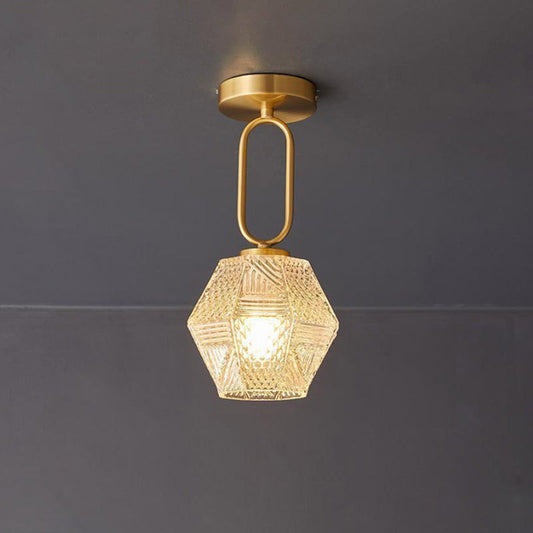 Deckenleuchte Art Deco Mit Diamantschliff – Stilvolles Licht Für Elegante Räume 0