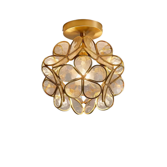 Deckenleuchte Inge – Elegante Lichtquelle mit Floralem Flair