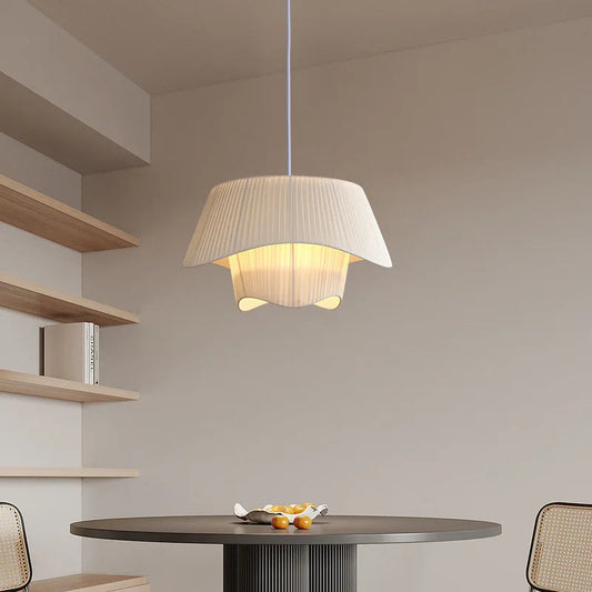 Dekenleuchte Wohnzimmer Skandinavischer Creme Stil – Stilvolle Beleuchtung für Gemütliche Räume 0
