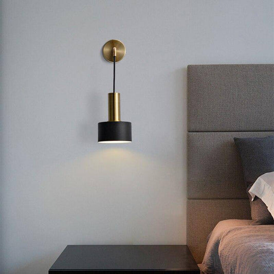 Designer-LED-Wandleuchte Schwarz-Gold – Stilvolle Wandbeleuchtung Indirekt für Elegantes Ambiente 2