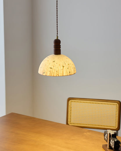 Diana Pendelleuchte aus Papier und Holz – Stilvolle Lichtakzente für Esszimmer und Wohnräume 8