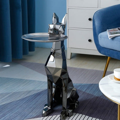 Doberman Nordic Skulptur Couchtisch – Kunstvolle Eleganz Für Ihr Zuhause 1