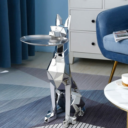 Doberman Nordic Skulptur Couchtisch – Kunstvolle Eleganz Für Ihr Zuhause 6