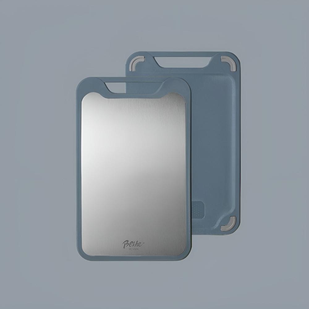 Doppelseitiges Edelstahl Schneidebrett – Hygienische Zubereitung Für Jedes Gericht 7