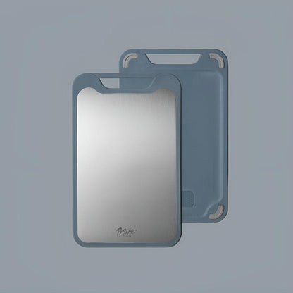 Doppelseitiges Edelstahl Schneidebrett – Hygienische Zubereitung Für Jedes Gericht 7