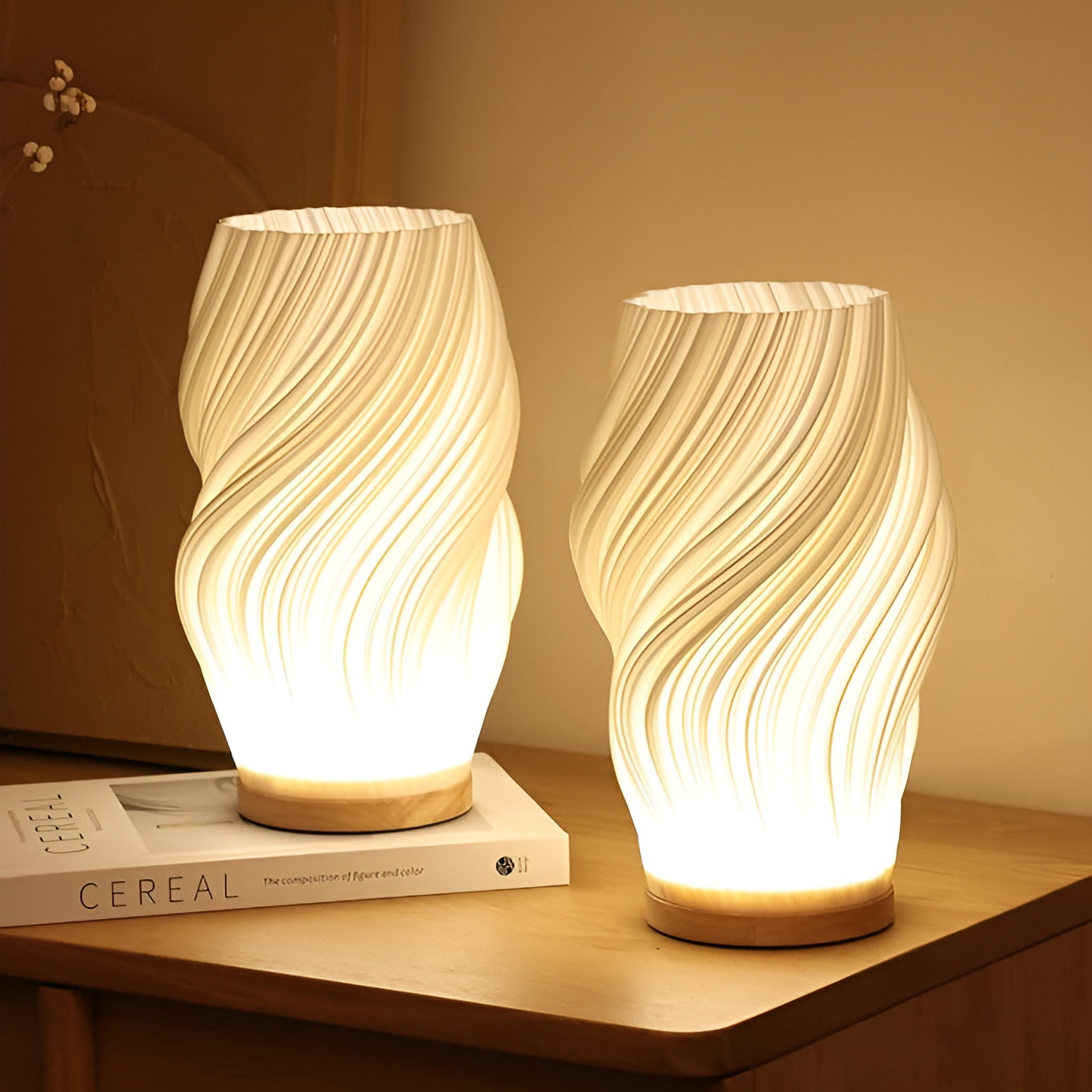 DreamWave 3D-Wellenlampe mit Dimmfunktion – Stilvolle Akzente für Ihr Zuhause 6