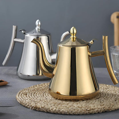 Edelstahl Wasserkocher Mit Filter – Ideal Für Tee Und Kaffee 1