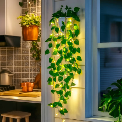**Efeulichter** – Märchenhafte Atmosphäre mit LED-Beleuchtung 3