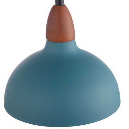 Eiche Pendelleuchte Petroleumblau – Elegante Beleuchtung Für Ihr Zuhause 4