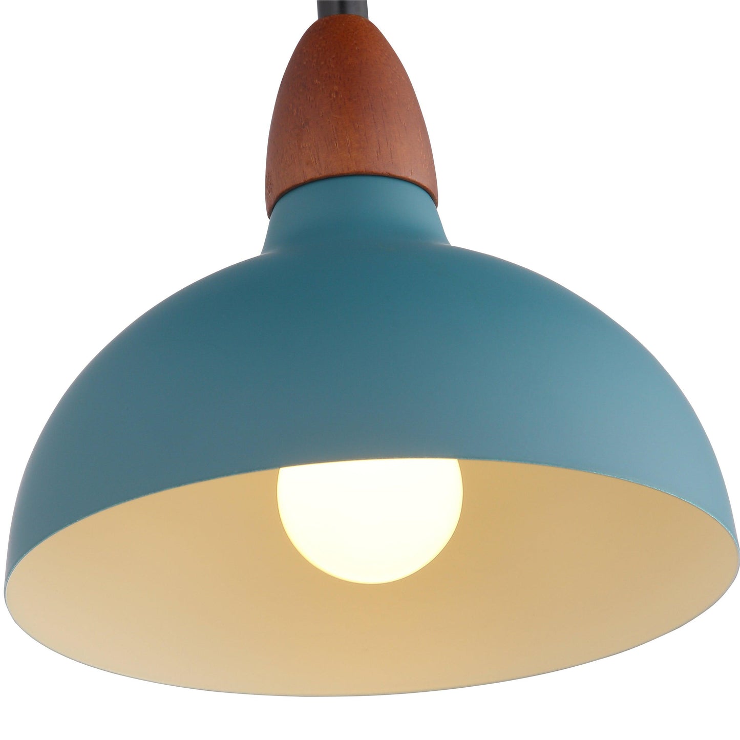 Eiche Pendelleuchte Petroleumblau – Elegante Beleuchtung Für Ihr Zuhause 5