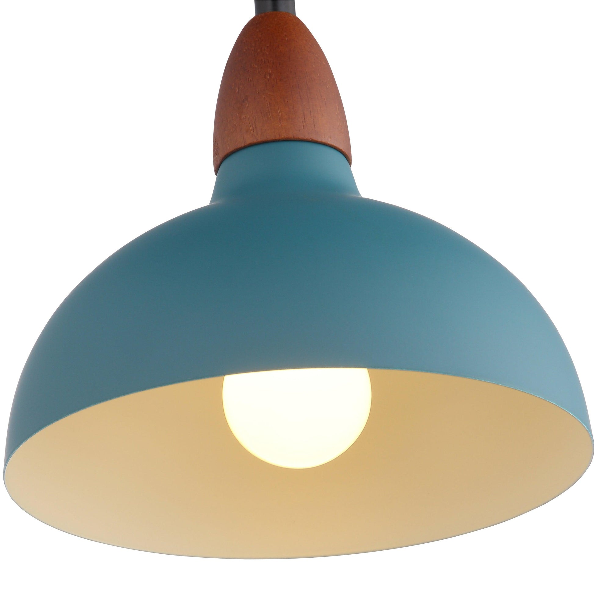 Eiche Pendelleuchte Petroleumblau – Elegante Beleuchtung Für Ihr Zuhause 5