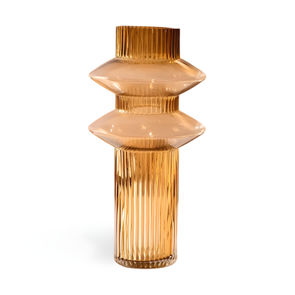 Elegante Amberglas-Vase – Stilvolles Dekorationsstück für Ihr Zuhause 10