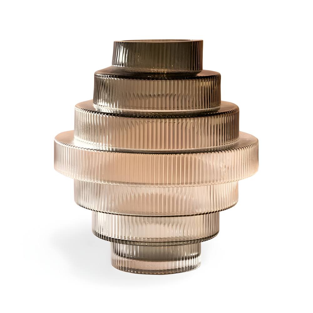 Elegante Amberglas-Vase – Stilvolles Dekorationsstück für Ihr Zuhause 15