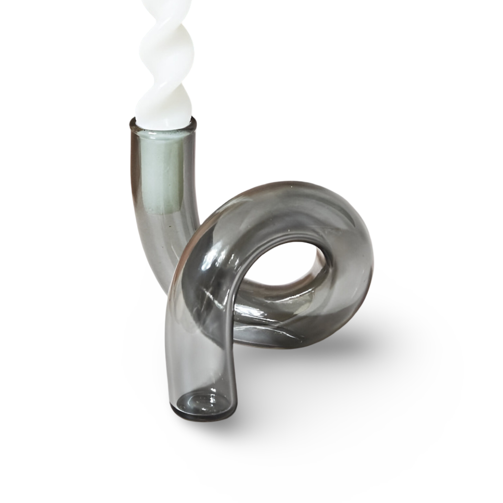 Elegante Glasvase Mit Kerzenhalter – Stilvolle Akzente Für Ihr Zuhause 0