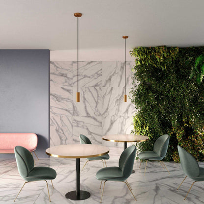 Elegante Röhrenpendelleuchte Messing – Stilvolles Licht Für Esszimmer 2