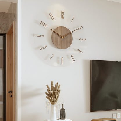 Elegante Wanduhr Modern aus Holz – Stilvolles Design für Ruhige Räume 8