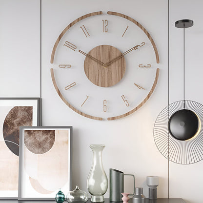 Elegante Wanduhr Modern aus Holz – Stilvolles Design für Ruhige Räume 9