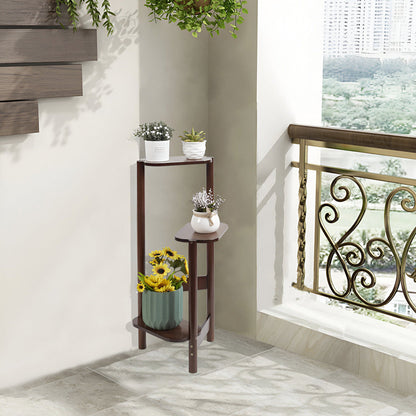 Eleganter Bambus Pflanzenständer 3-stufig – Stilvolle Präsentation Ihrer Pflanzen 2