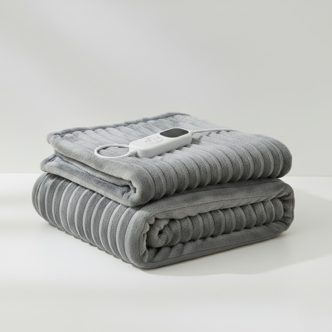 Elektrisch Beheizte Wärmedecke 150x180 cm – Softe Wärme Für Entspannung Und Komfort 0