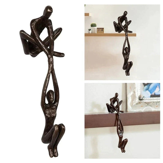 Ewige Liebe Und Kraft Skulptur – Symbolisiert Harmonie Und Vertrauen 0