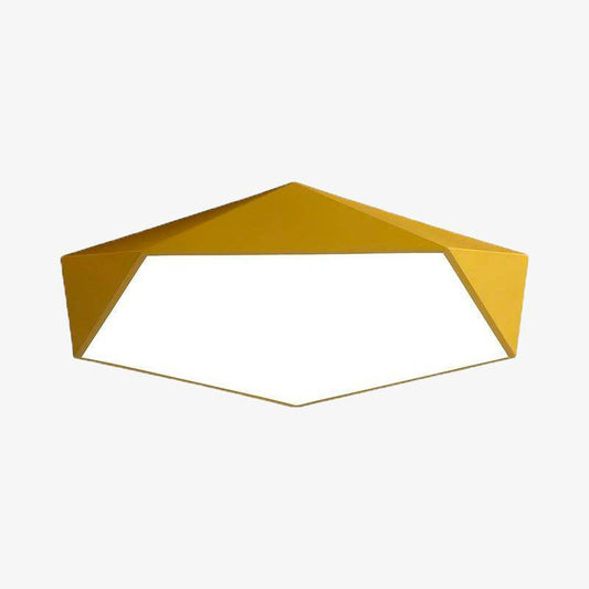 Farbige Geometrische LED Deckenleuchte – Modernes Design für Stilvolle Räume 0