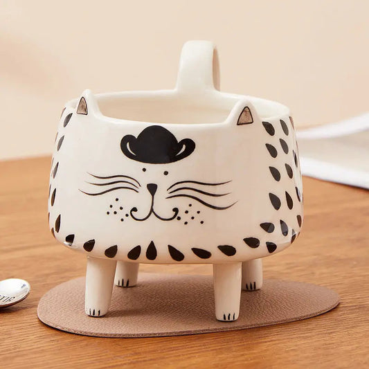 Felu Kitty Kaffeetasse Mit Katzenmotiven – Verspielte Freude Für Jeden Tag 0