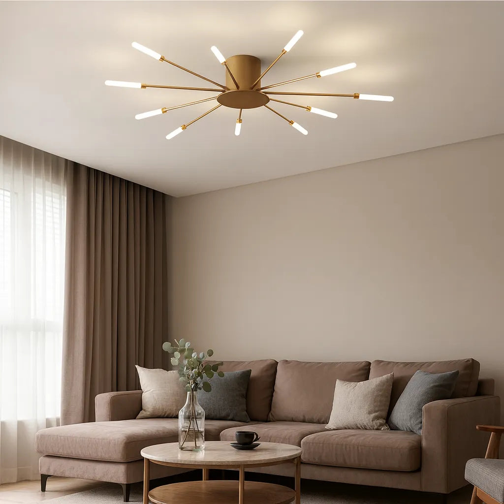 Feuerwerk Deckenleuchte Modern – Elegantes Licht Für Stilvolle Räume 4