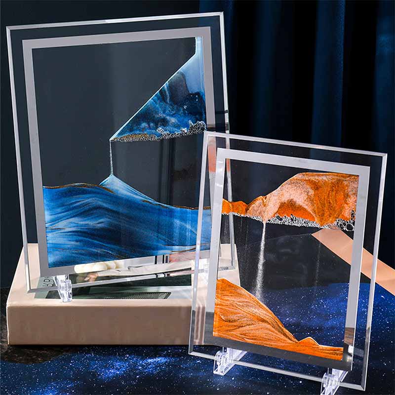 Flache Sanduhr Dekorativ – Stilvolles Zeitmesser für Ihr Zuhause 0