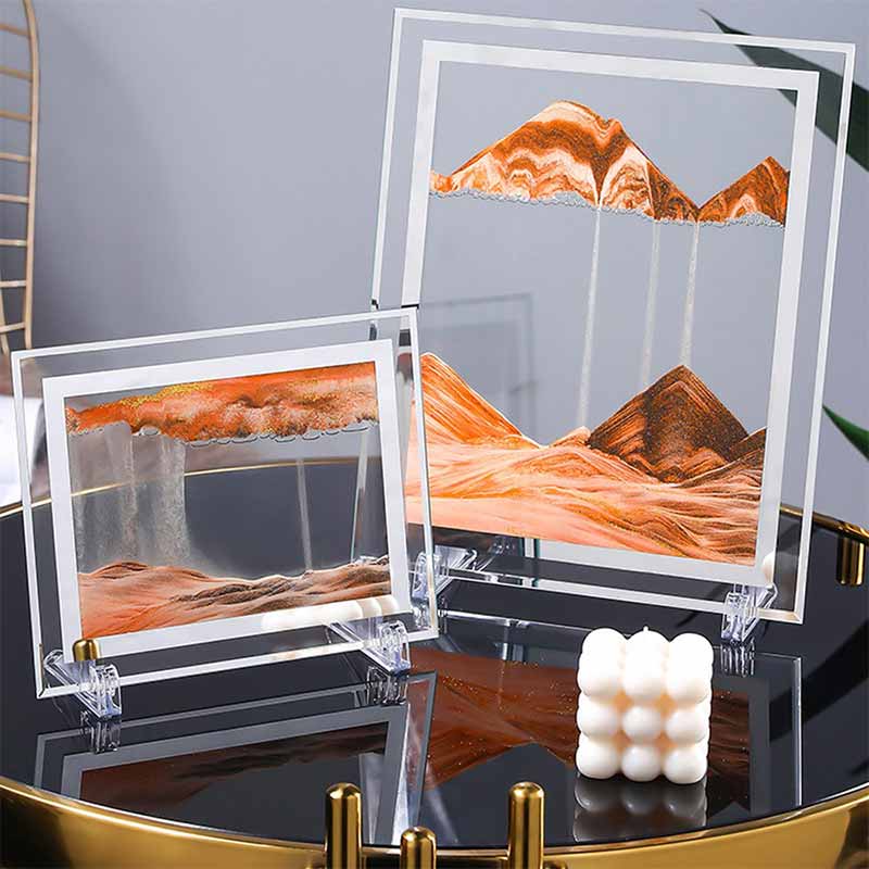 Flache Sanduhr Dekorativ – Stilvolles Zeitmesser für Ihr Zuhause 1