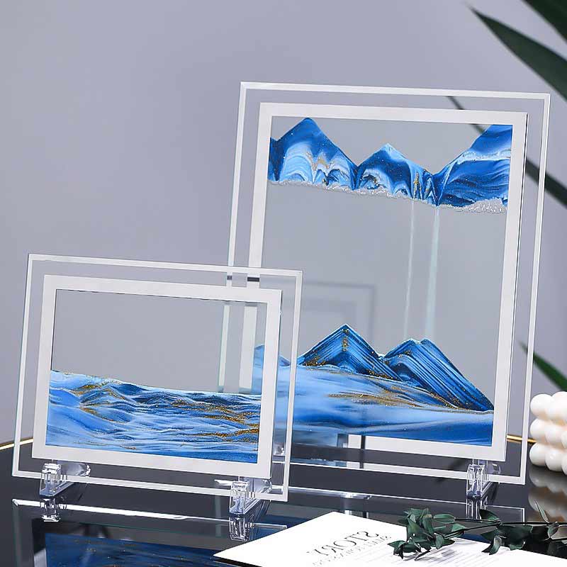 Flache Sanduhr Dekorativ – Stilvolles Zeitmesser für Ihr Zuhause 2