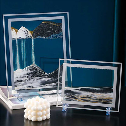 Flache Sanduhr Dekorativ – Stilvolles Zeitmesser für Ihr Zuhause 4