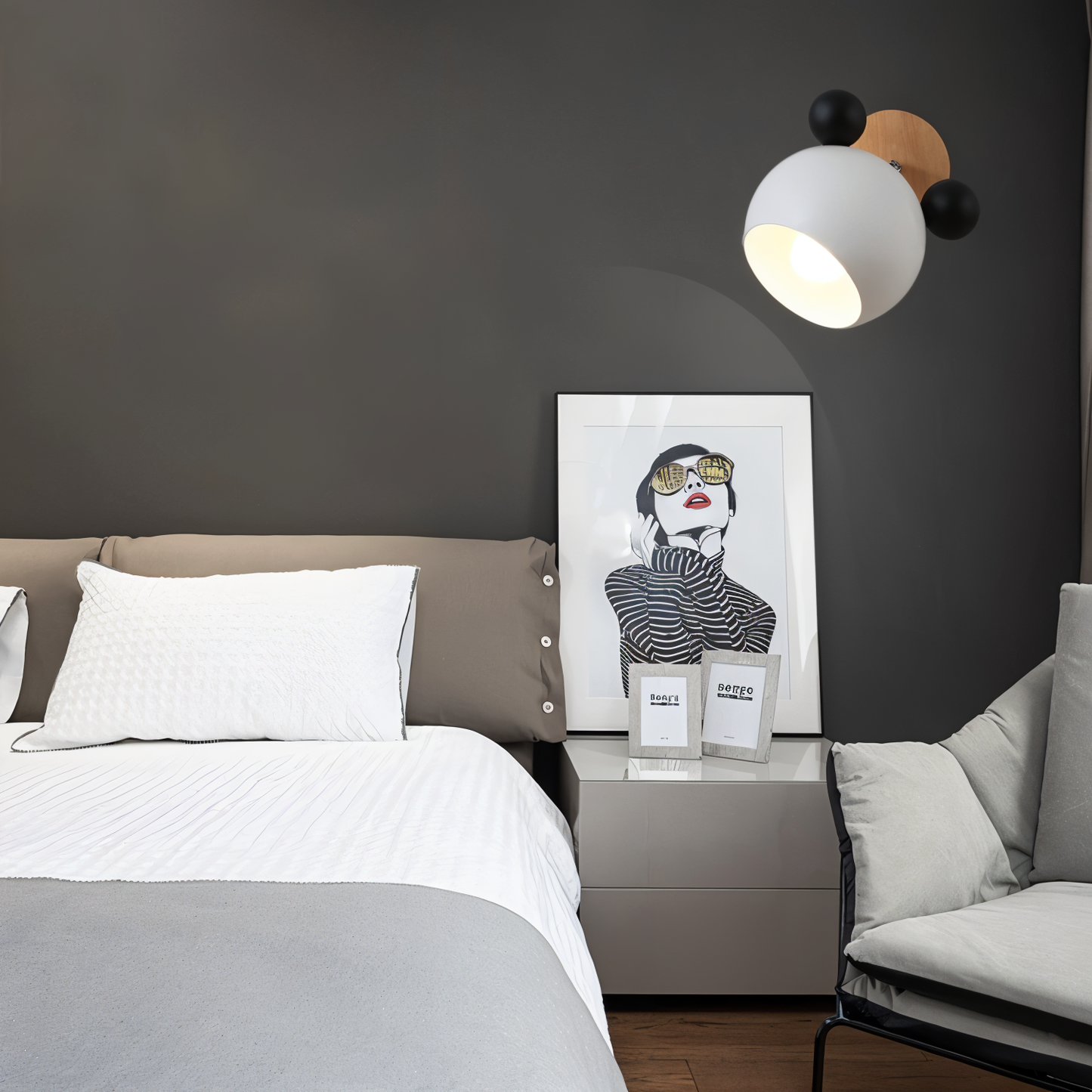 FlashMouse Wandleuchte Mausdesign – Spielzeughafte Lichtquelle Für Kinderzimmer 5