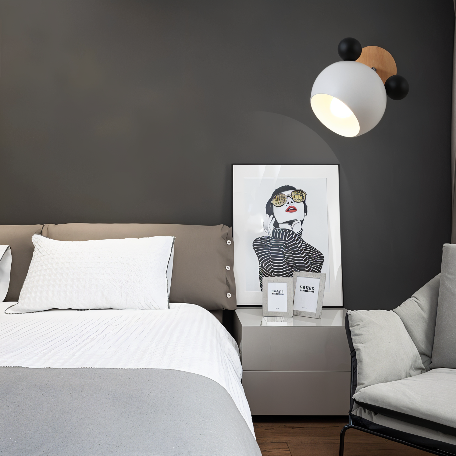 FlashMouse Wandleuchte Mausdesign – Spielzeughafte Lichtquelle Für Kinderzimmer 5